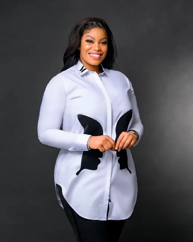 2 Fazed Long Sleeve Shirt-- Boxy Fit Fitted Loose