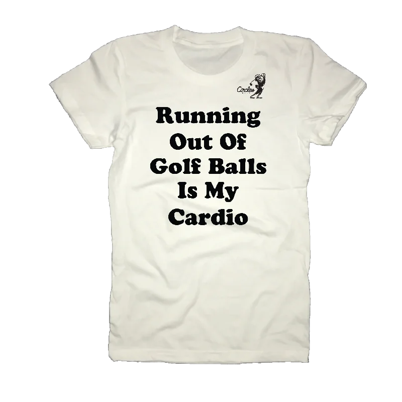 Running Out Of Golf Balls Is My Cardio T-Shirt-- Zippered Front Buttoned Front Snap Front