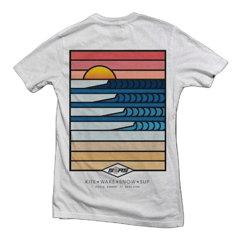 S2AS Sunset Graphic T - Shirt-- Chenille Brocade Lace