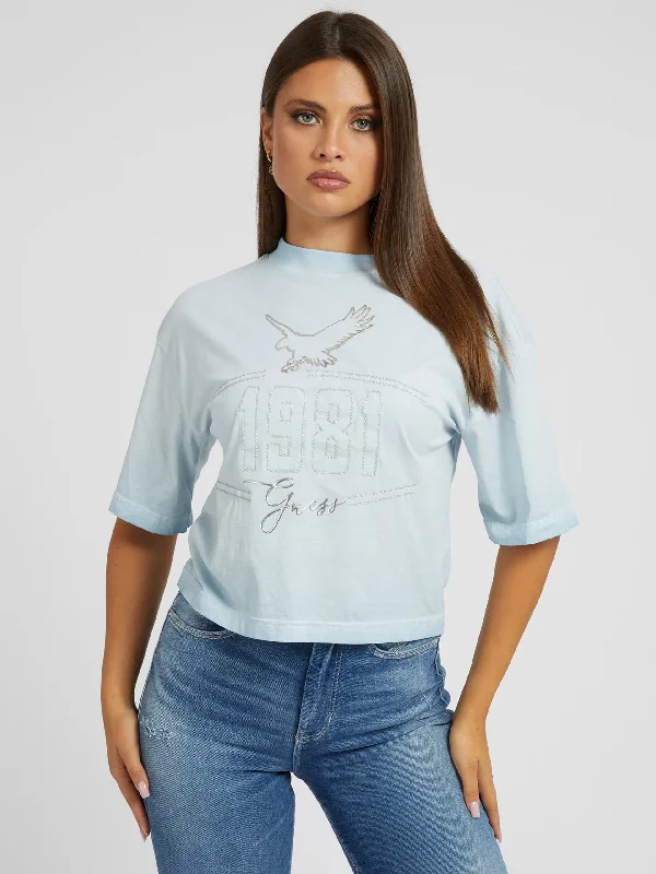 CARLITA RELAXED FIT T-SHIRT-- Iron Safe Non-Iron Wrinkle Free
