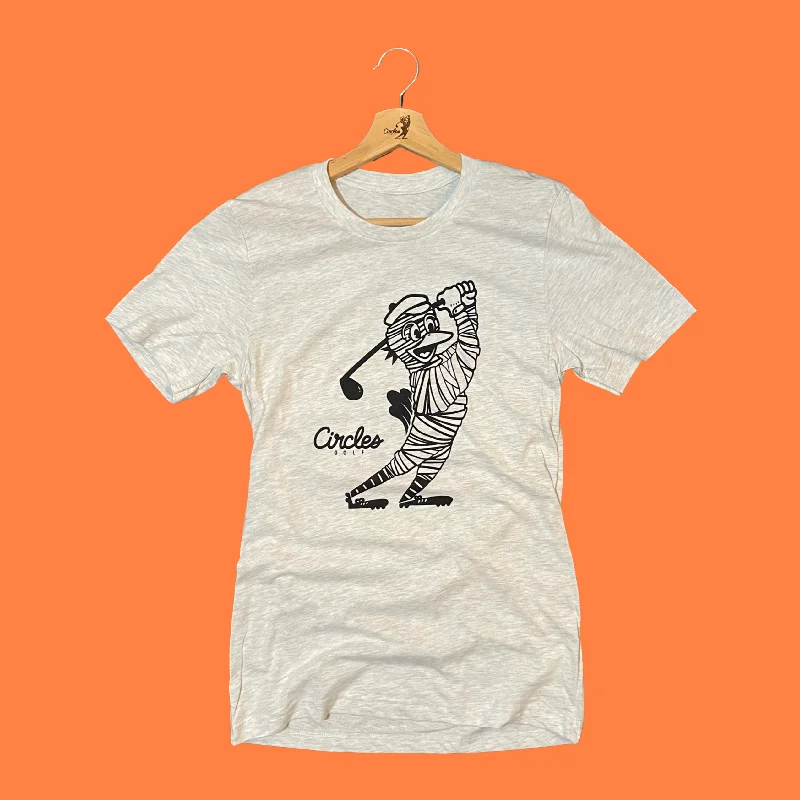 Chirps Mummy Golf T-Shirt-- Satin Blend Silk Blend Wool Blend