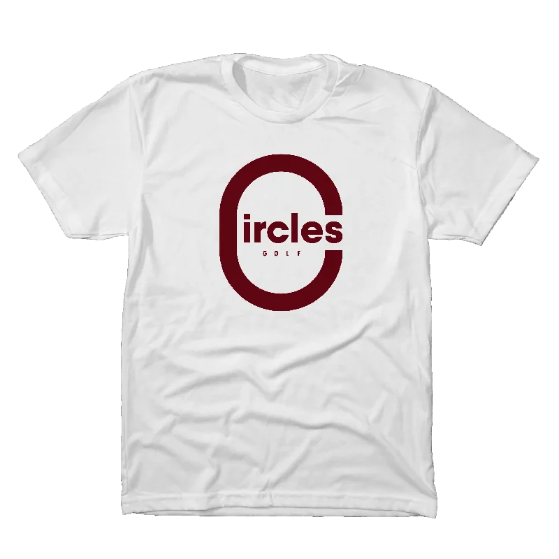 Circles Golf Big C T-Shirt-- Seamless Knitted Crochet