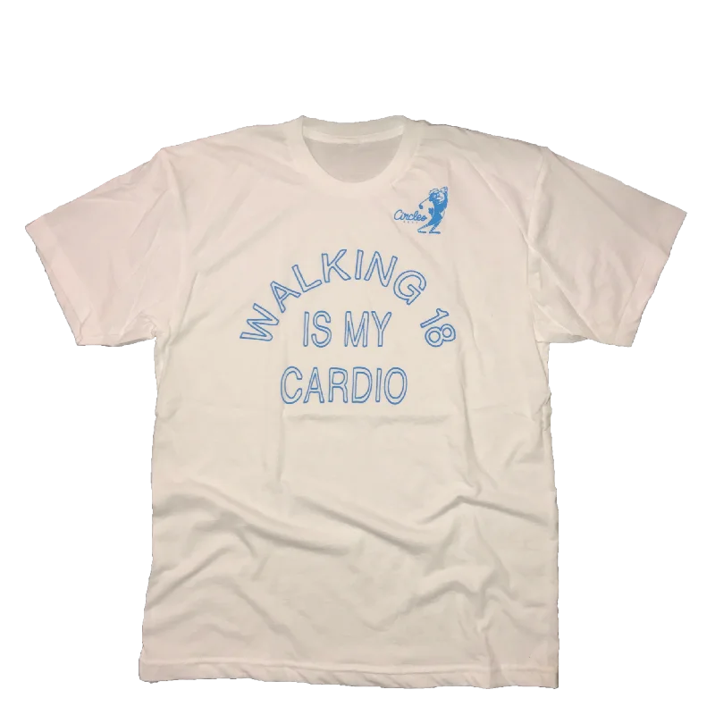 Walking 18 Is My Cardio T-Shirt-- Elegant Classic Vintage