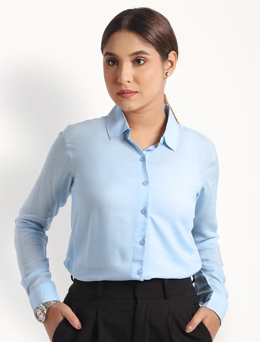 Solid Casual Shirts-- Anti-Pilling Machine Wash Handmade