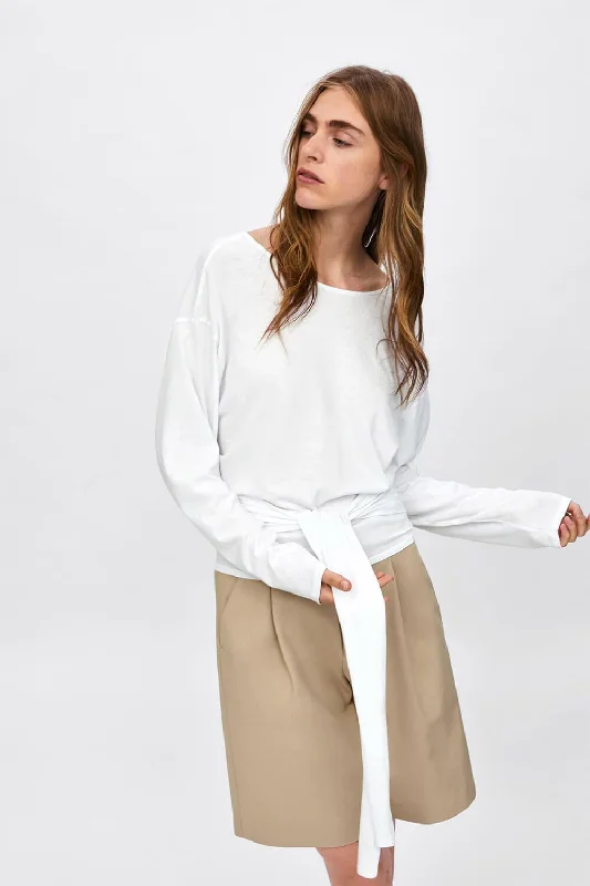 Pocket linen shirt-- Layered Multi-layer Single Layer