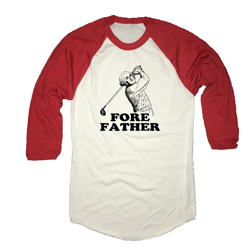 Fore Father Golf Raglan Shirt-- Chenille Blend Fleece Blend Nylon Blend