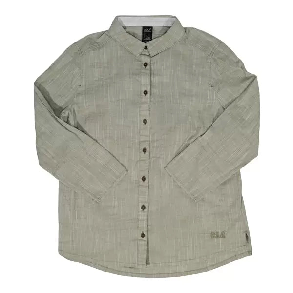 Jack Wolfskin Jack Wolfskin Emerald Lake Shirt  - Women's-- Jersey Fabric Tulle Fabric Batik Fabric