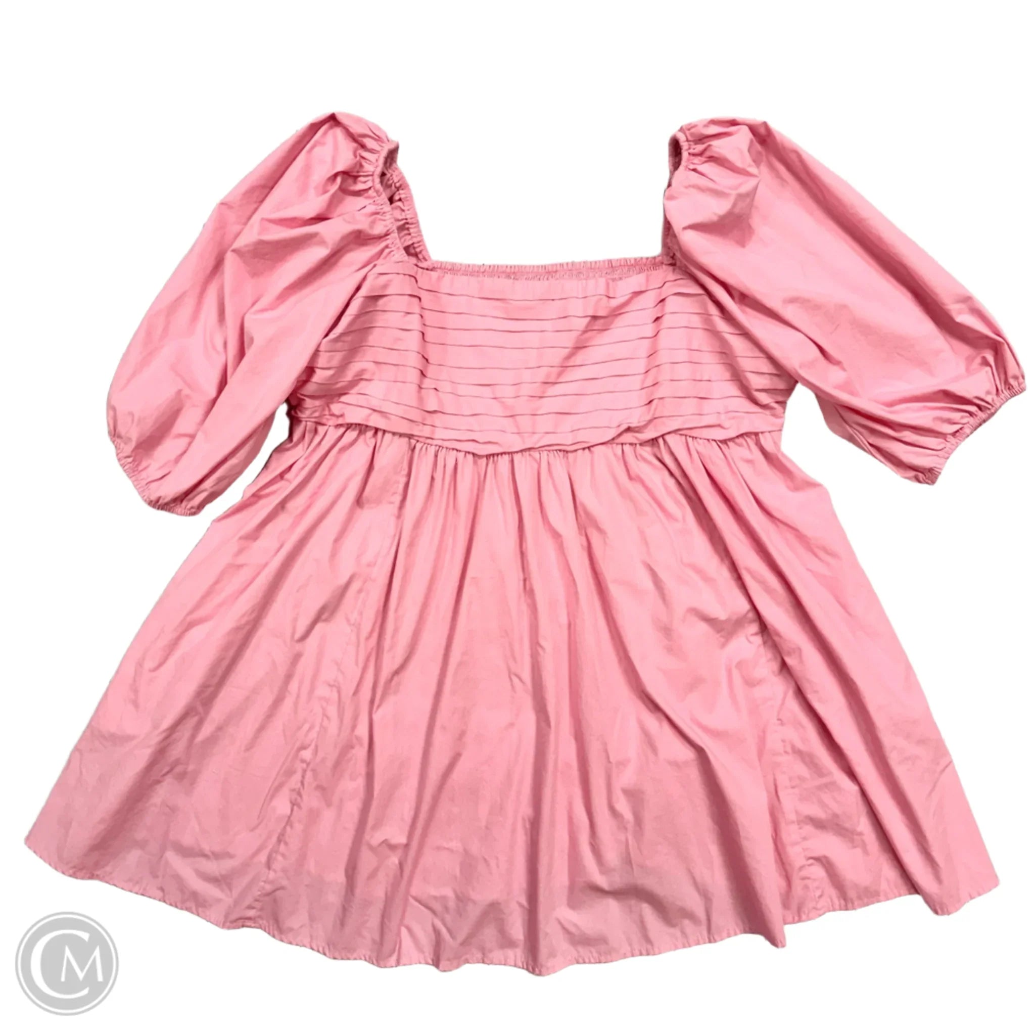 Dress Casual Short By Abercrombie And Fitch In Pink, Size: Xxl Tunics Office stylish