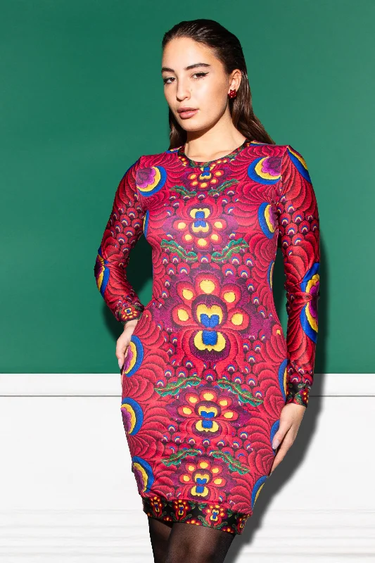 Ronani Matyó Burgundy dress Tunics Exclusive limited