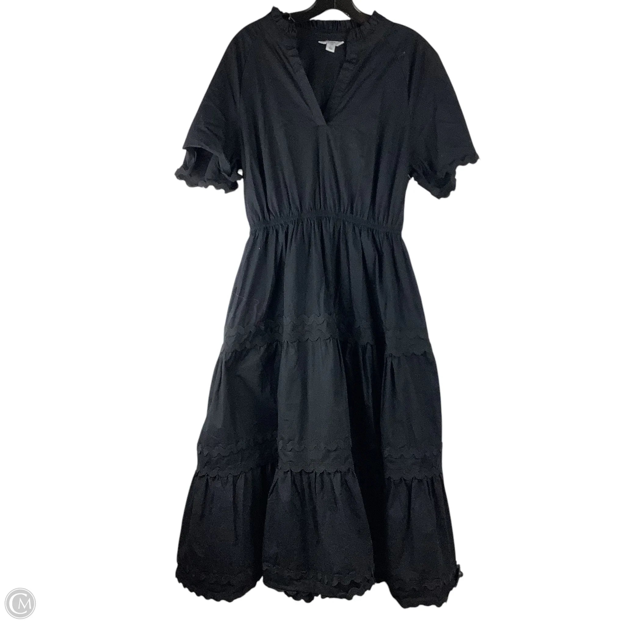 Dress Casual Maxi By Crown And Ivy In Black, Size: L Tunics Versatile stylish