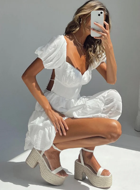 Danny Mini Dress White Tunics Review highly