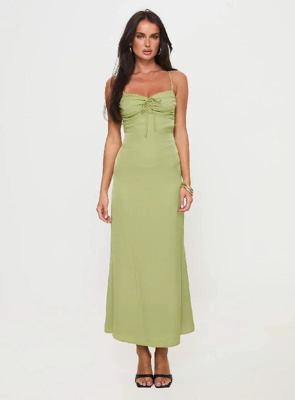 Kristyn Maxi Dress Green Tunics Favorite customer
