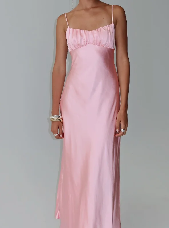 Penelopi Maxi Dress Pink Tunics Floral girly