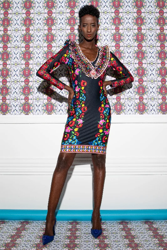 Inna My Heritage dress Off-the-shoulder Chic Trendy