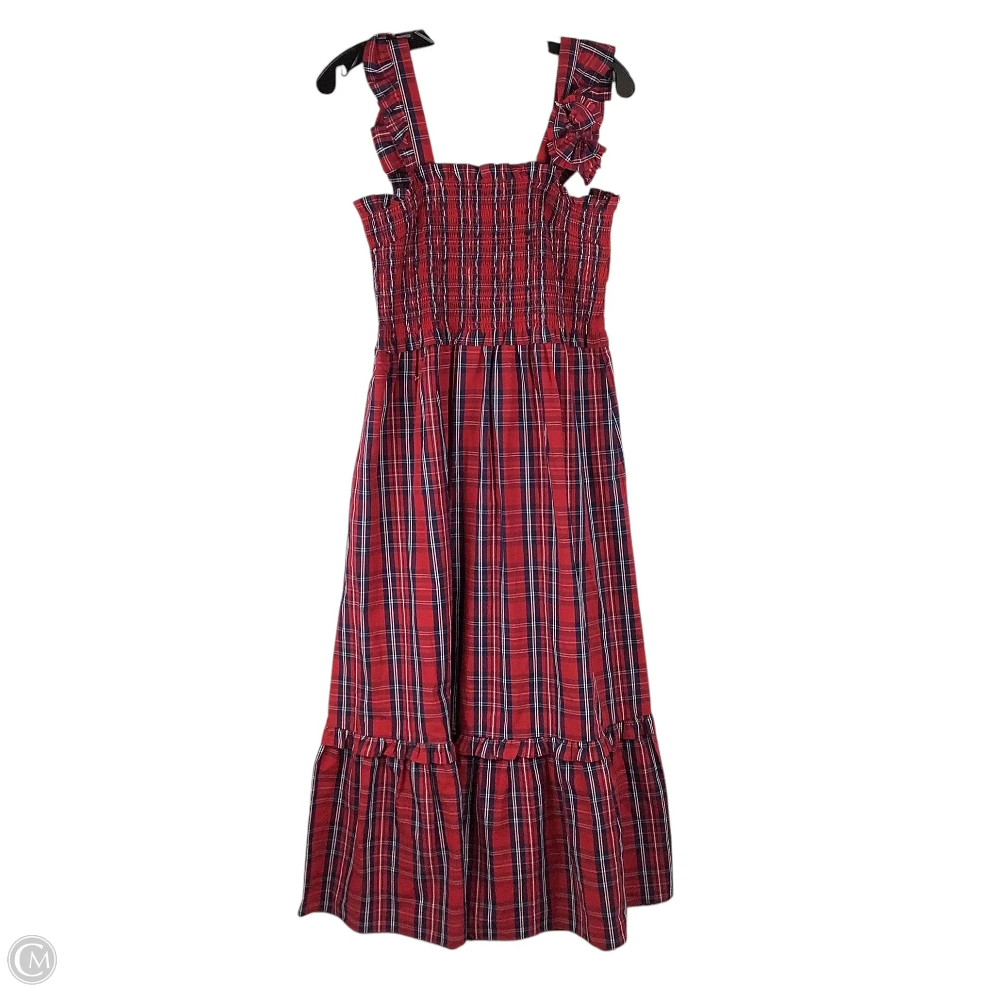 Dress Casual Maxi By Draper James In Plaid Pattern, Size: M Tunics Versatile functional Dress Casual Maxi By Draper James In Plaid Pattern, Size: M Tunics Versatile functional