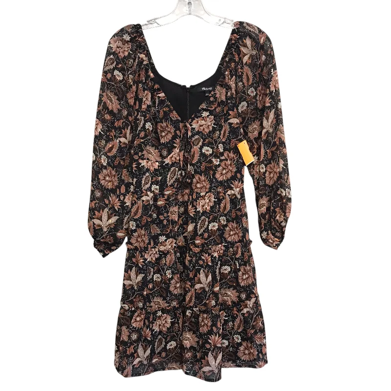 Dress Casual Short By Madewell In Floral Print, Size:Xs Tunics Floral girly