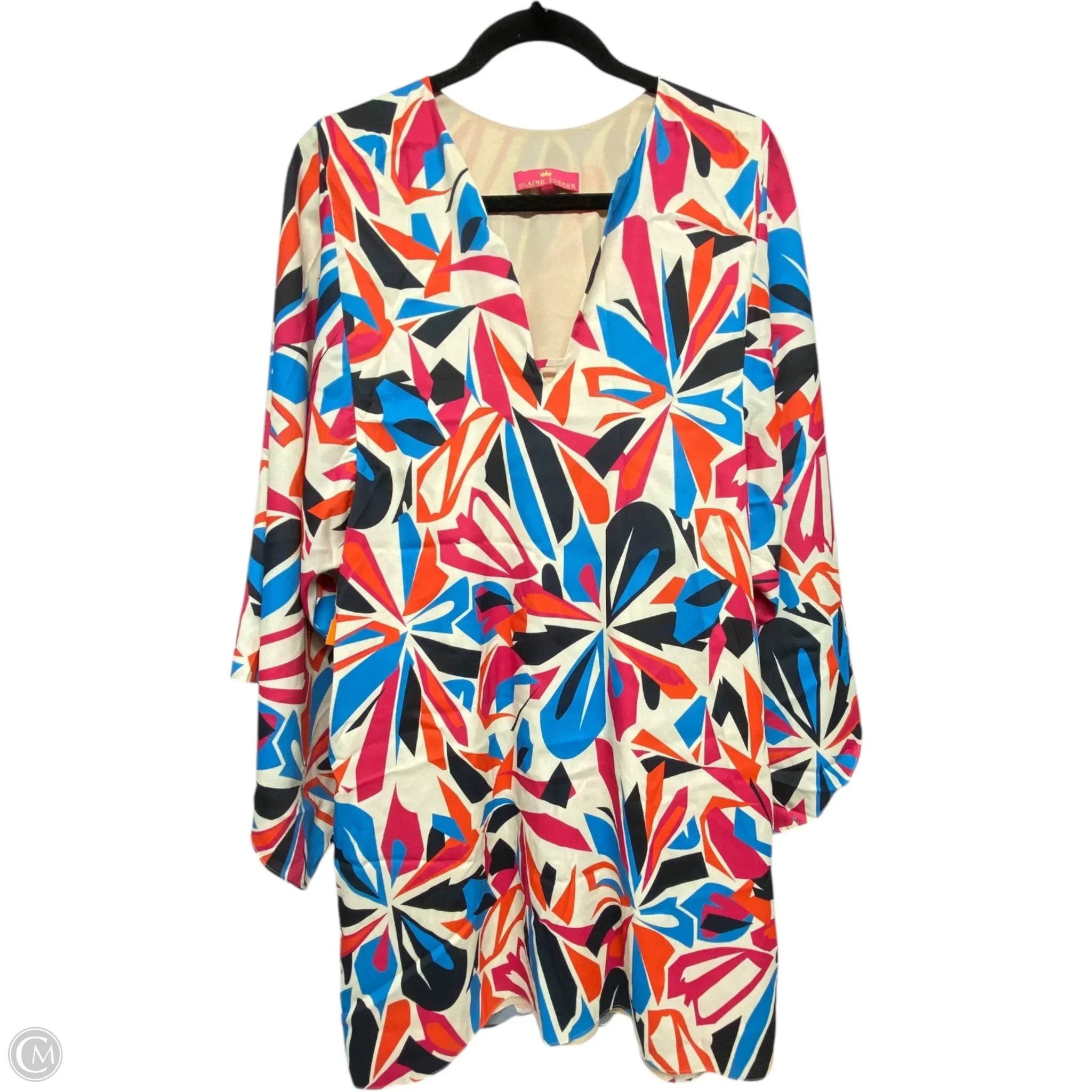 Dress Party Short By Elaine Turner In Multi-colored, Size: Xs Tunics Sophisticated sleek Dress Party Short By Elaine Turner In Multi-colored, Size: Xs Tunics Sophisticated sleek