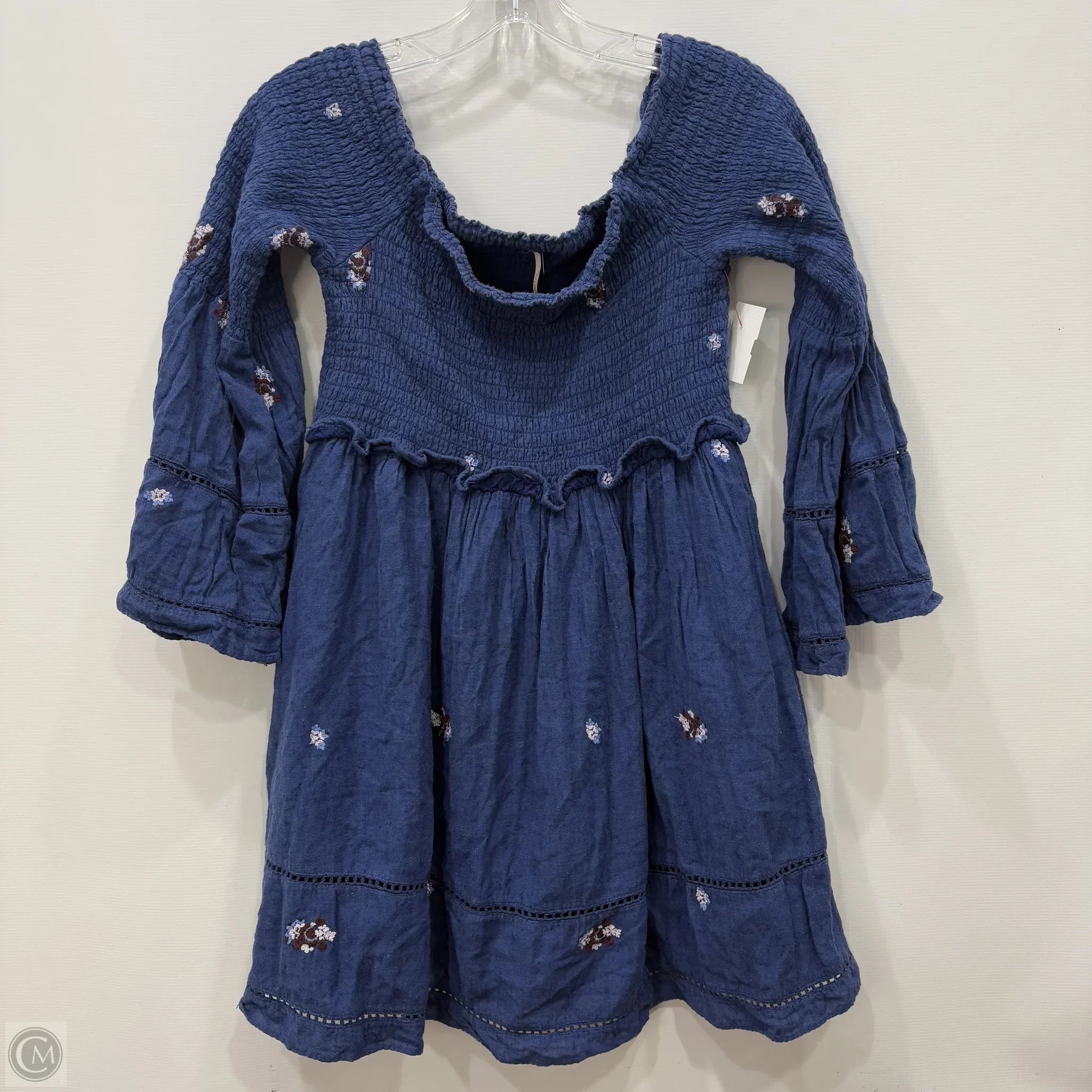 Dress Casual Short By Free People In Navy, Size: S Tunics Luxurious high-end