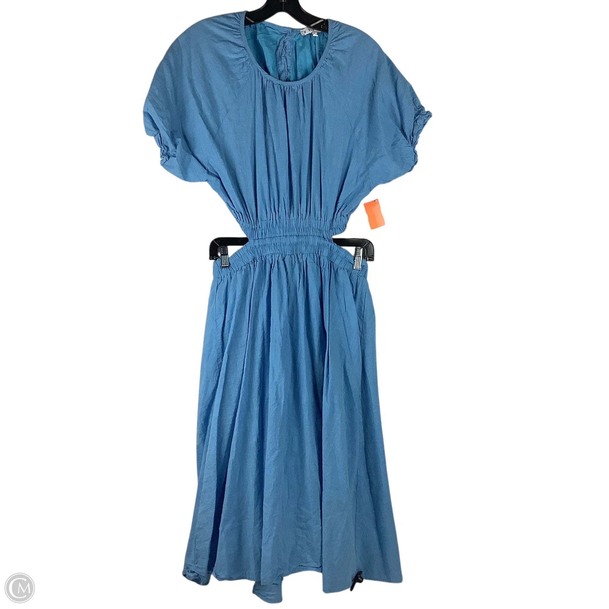 Dress Casual Maxi By Hyfve In Blue, Size: L Tunics Fashionable trendy