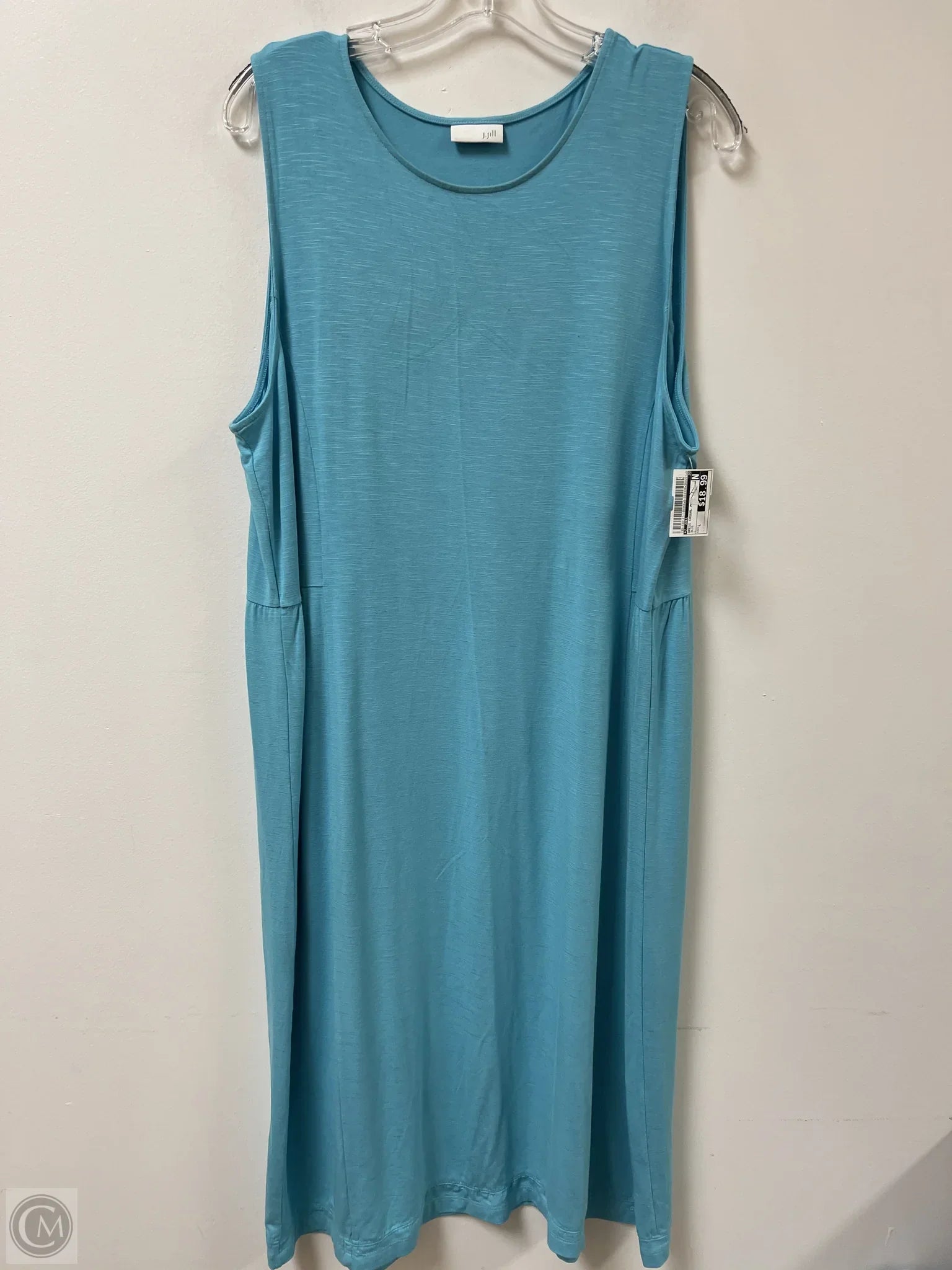 Dress Casual Maxi By J. Jill In Blue, Size: L Tunics Fashionable trendy