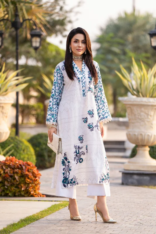 Winter Radiance 2pc Dress by Zaiwa WRD3 Tunics Polka dots