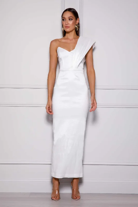 Kaiya Maxi Dress - White Tunics Evening elegant