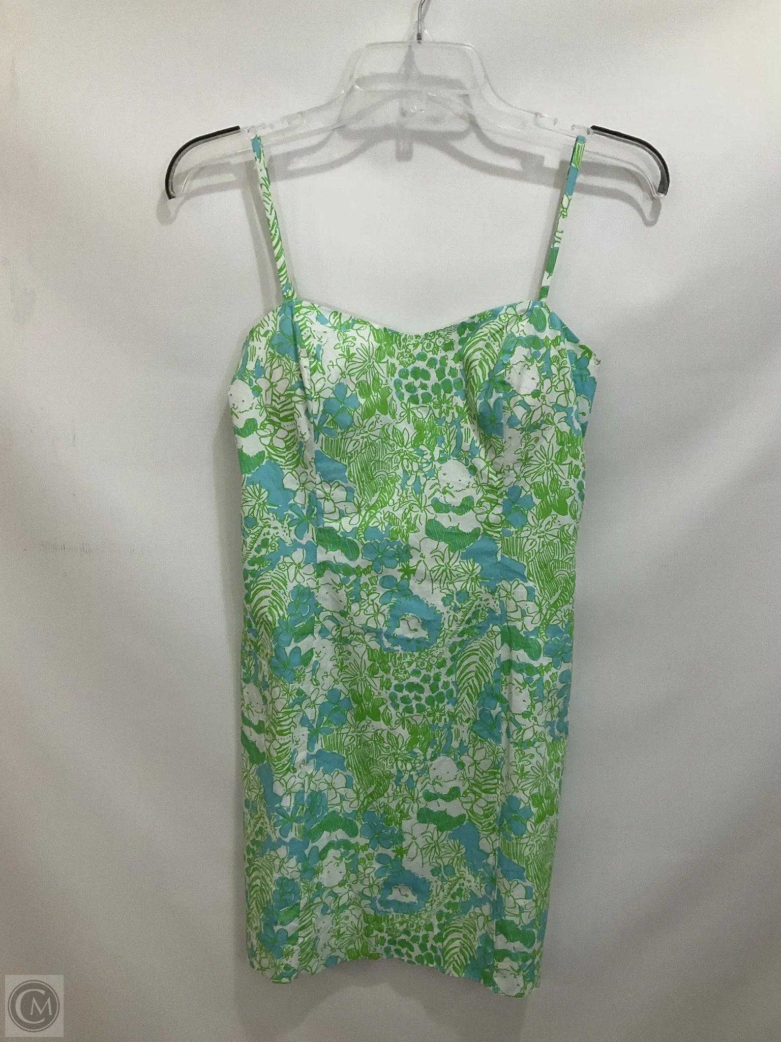 Dress Party Short By Lilly Pulitzer In Floral Print, Size: 0r A-Line Day Work