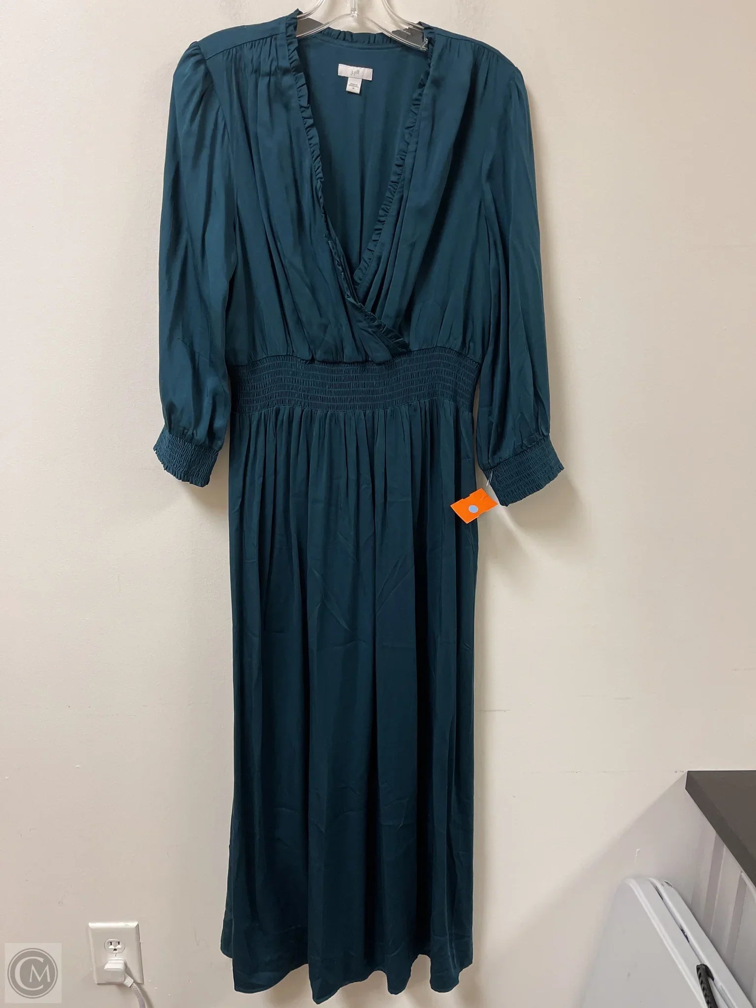 Dress Casual Maxi By J. Jill In Teal, Size: M Tunics Recommended stylist
