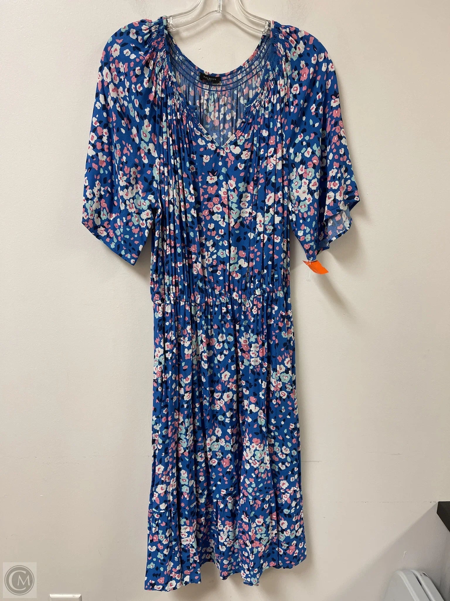 Dress Casual Maxi By Talbots In Blue, Size: M Tunics Practical easy-care
