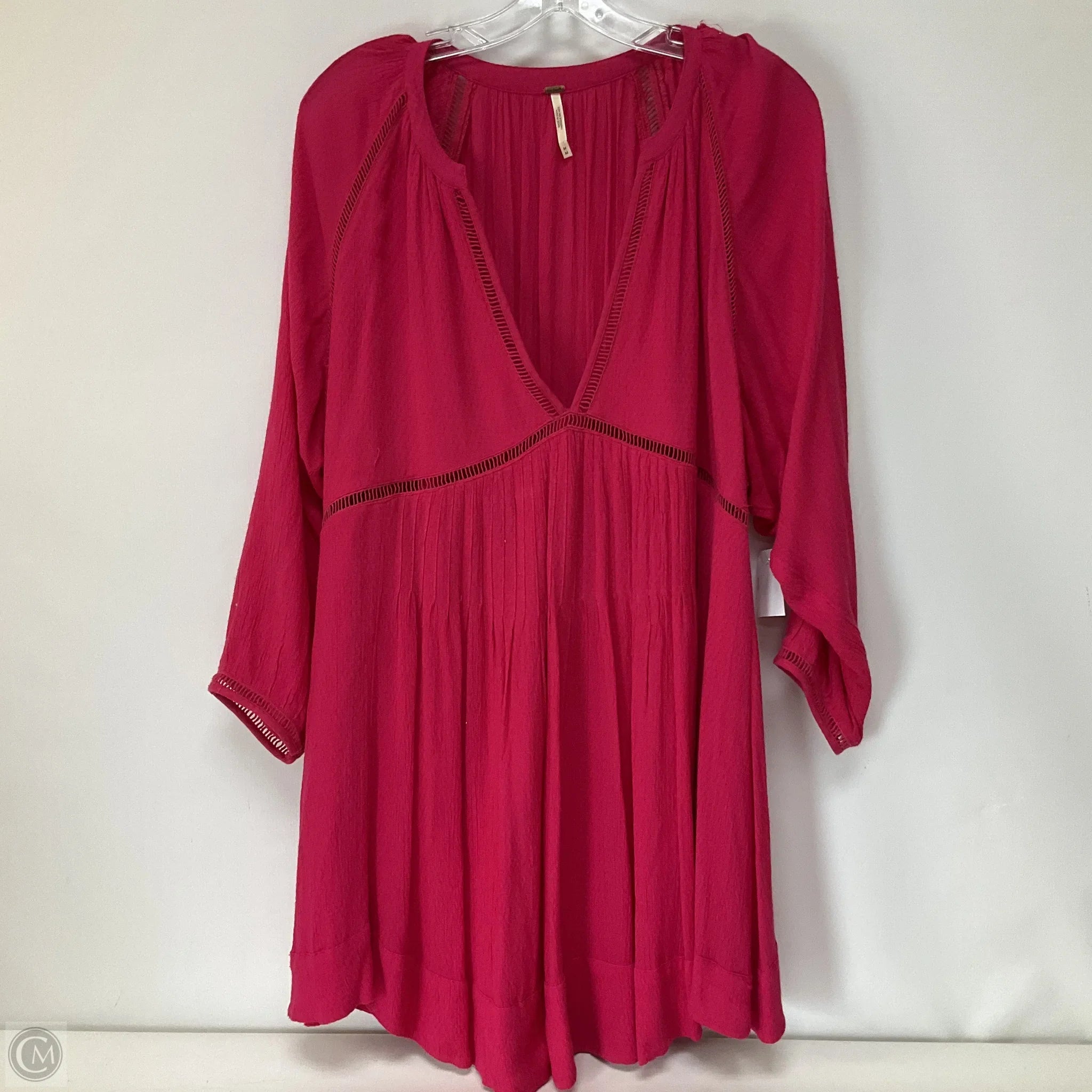 Dress Casual Midi By Free People In Pink, Size: M Tunics Party sparkling