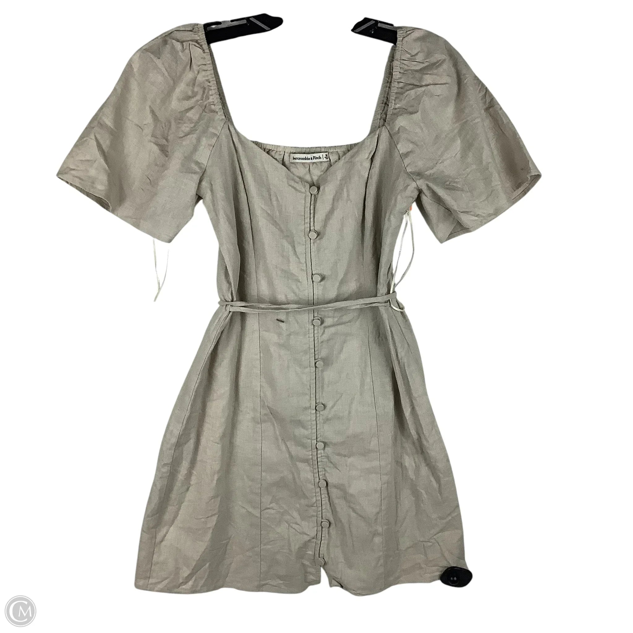 Dress Casual Short By Abercrombie And Fitch In Cream, Size: M Tunics Luxurious high-end