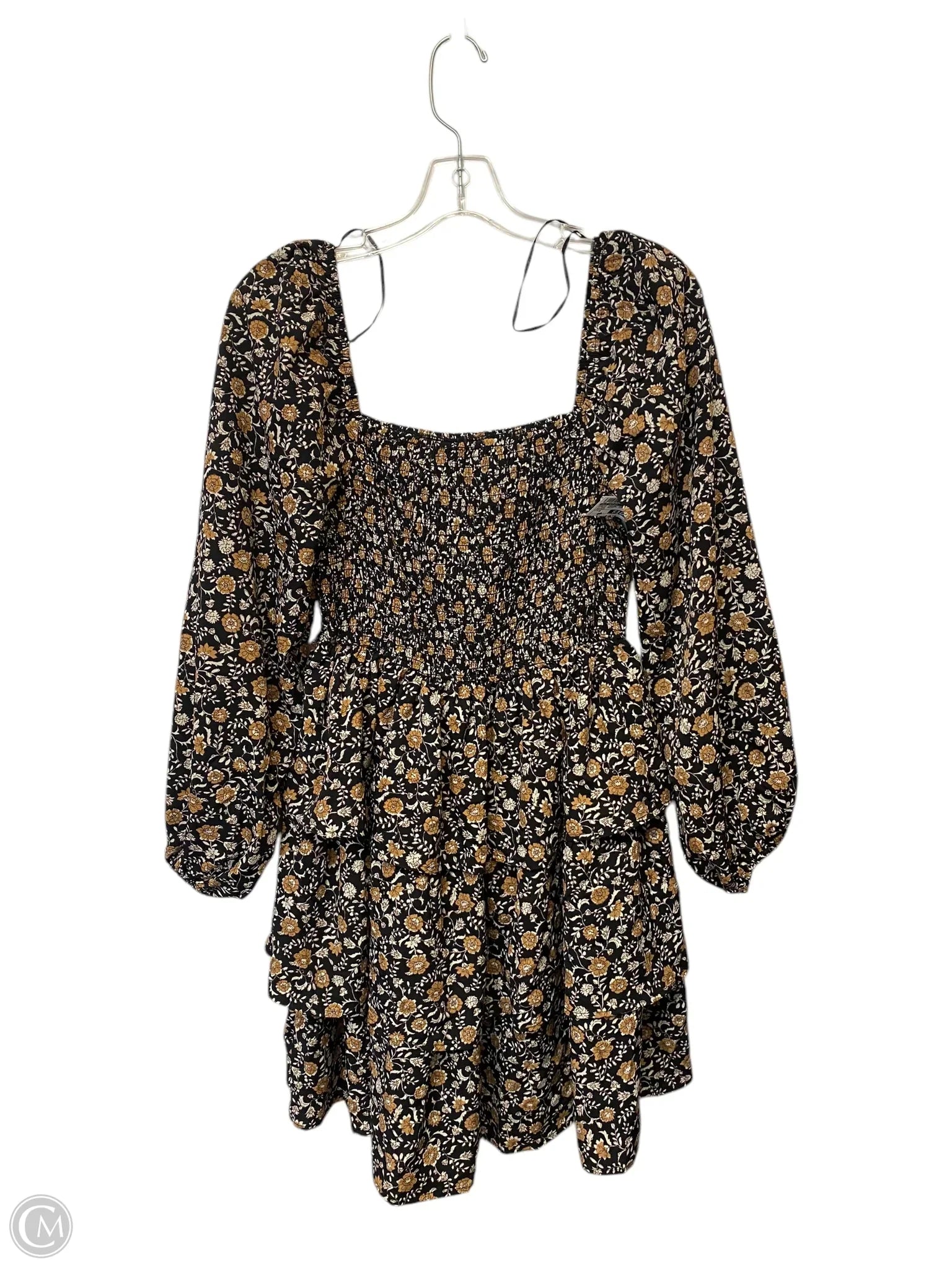 Dress Casual Short By Blu Pepper In Floral Print, Size: M Tunics Review highly