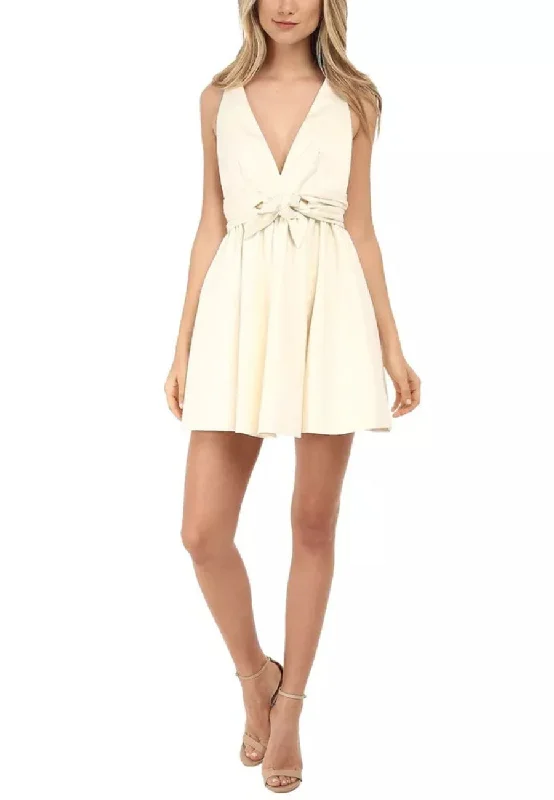 Ivory Beck Fit & Flare Mini Dress Trendy Denim Mini Dress