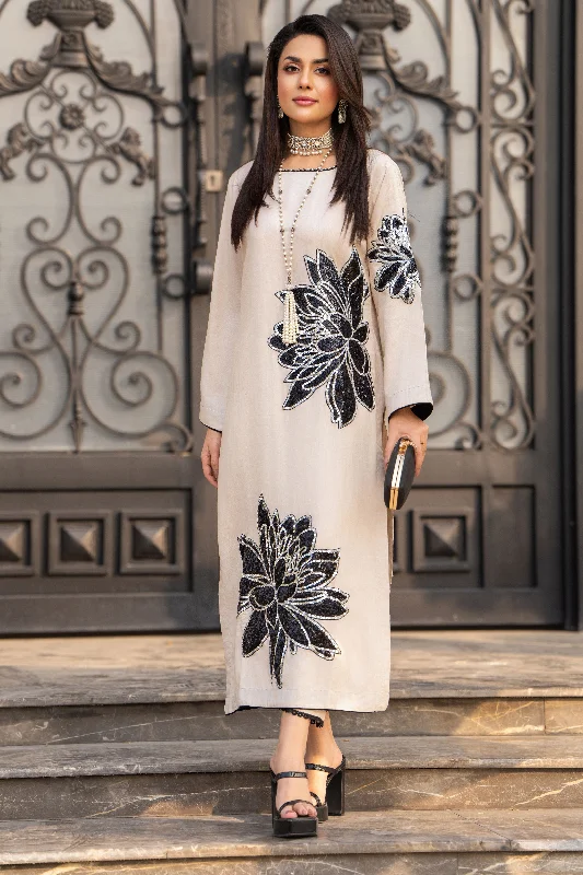 Winter Radiance 2pc Dress by Zaiwa WRD10 Turtleneck Warm Winter