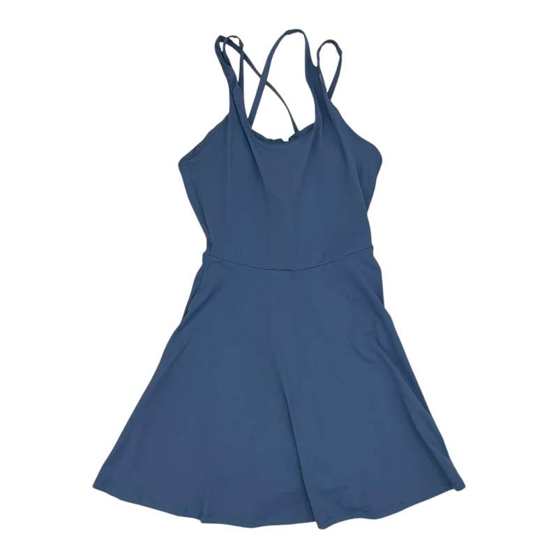 Athletic Dress By Fabletics In Blue, Size:S Halter Neckline Beach