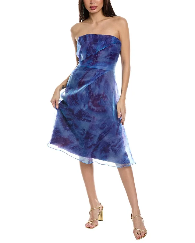 Rene Ruiz Organza Cocktail Dress Tunics Polka dots