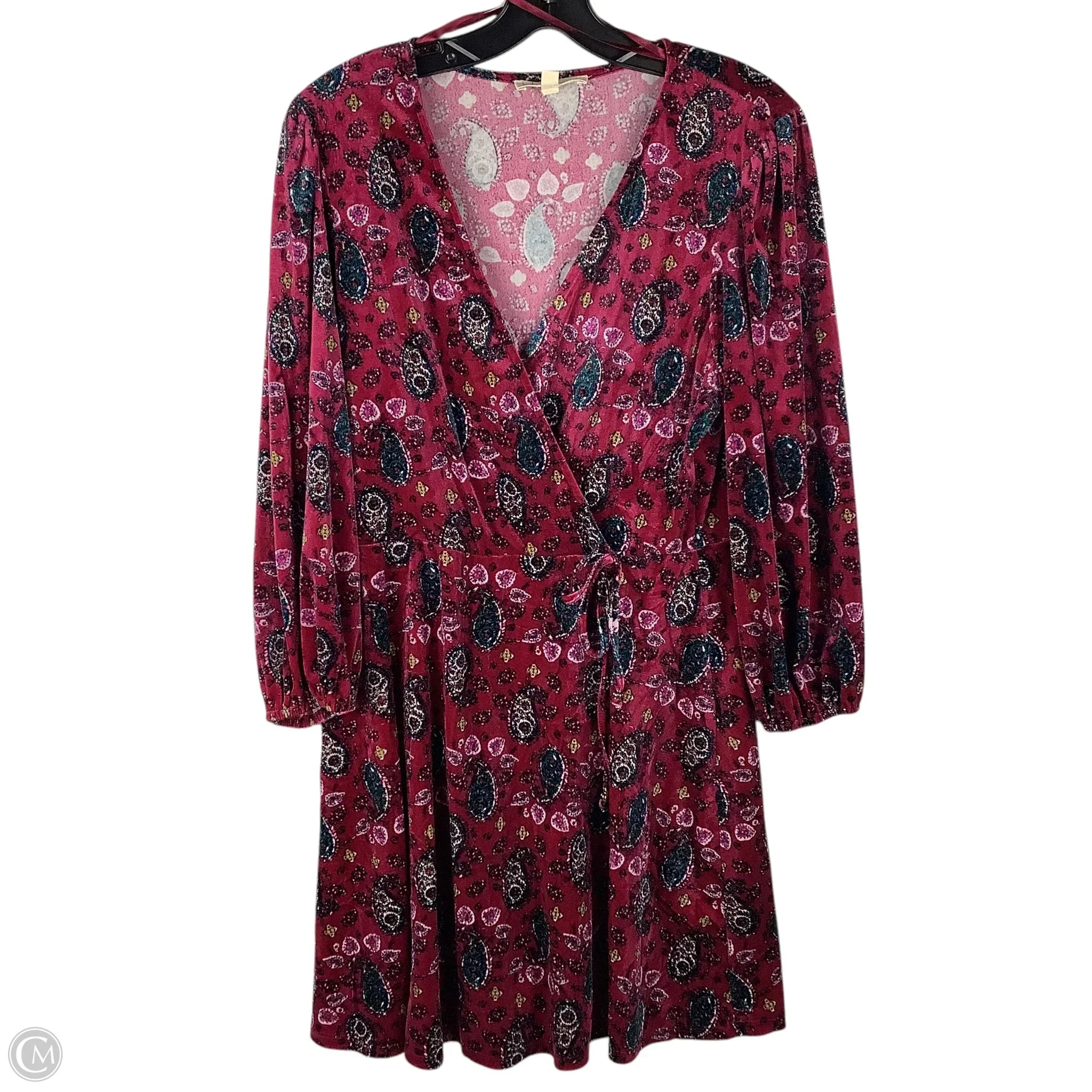 Dress Casual Midi By Bebop In Red, Size: L Tunics Bridal satin