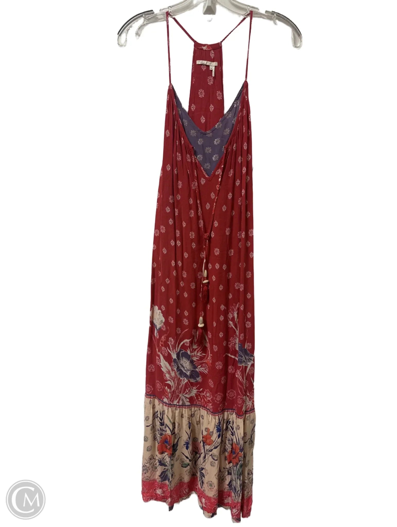 Dress Casual Maxi By Floreat In Purple & Red, Size: Xs Casual Short Summer