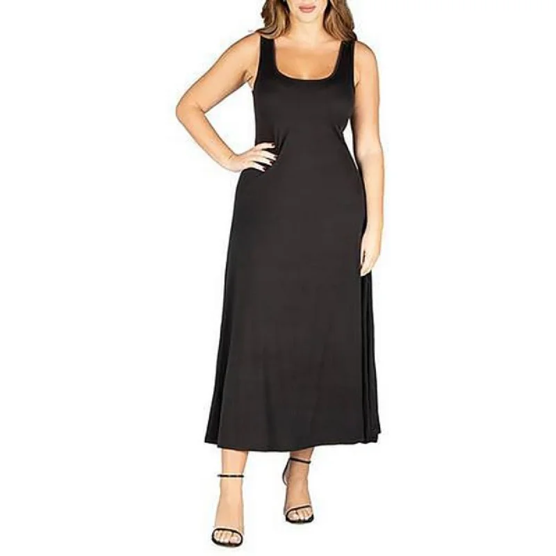 Plus Womens T-Shirt Dress Racerback Maxi Dress Tunics Exclusive limited