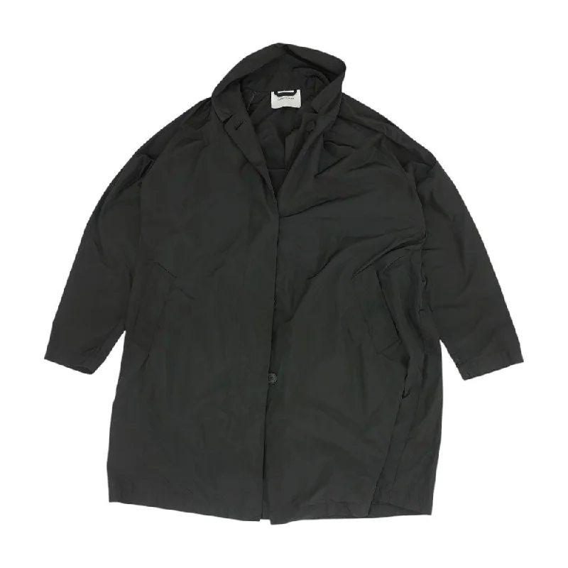 Black Solid Rain Coat A-Line Ball Gown Mermaid