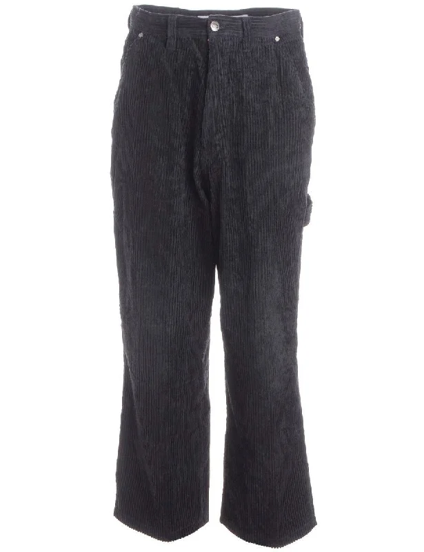Label Harry Corduroy Trousers Cropped Trousers Casual Linen