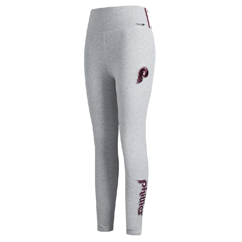 LEGGINGS MLB PHILADELPHIA PHILLIES CLASSIC ESSENTIALS PARA MUJER Stylish Sporty Performance Leggings