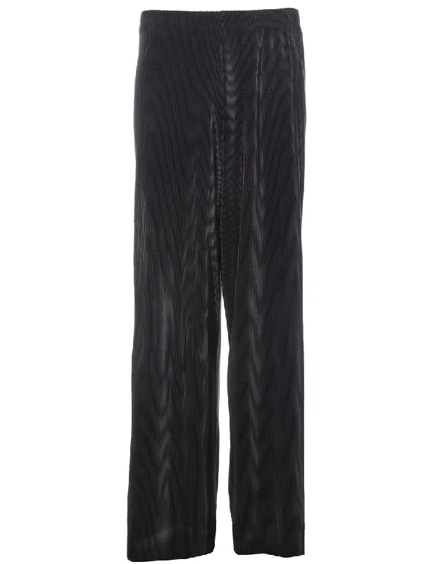 Flared Leg Trousers - W26 L30 Trousers Polka Dot Cute