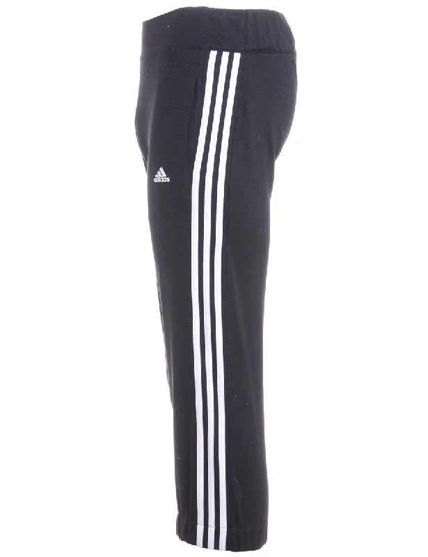 Label Gerry Elasticated Upcycled Adidas Sports Trousers Trousers Top Rated