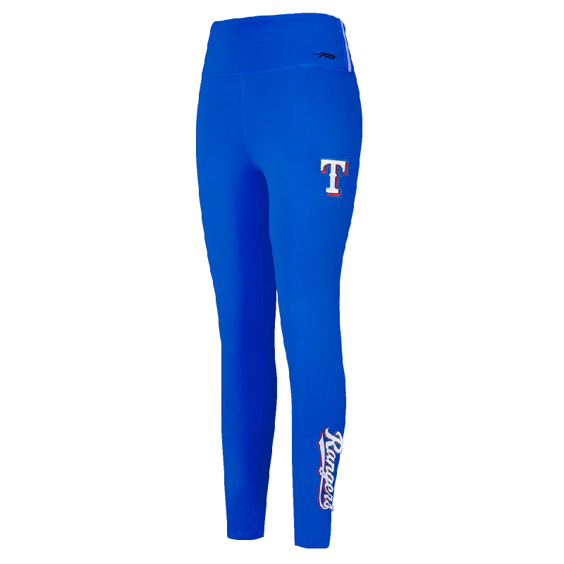 LEGGINGS MLB TEXAS RANGERS CLASSIC CHENILLE PARA MUJER Fashionable Printed Legging Pants