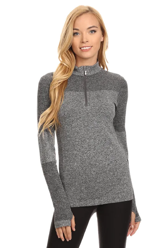 Active Seamless Living Pullover Top Bell Sleeve Stylish