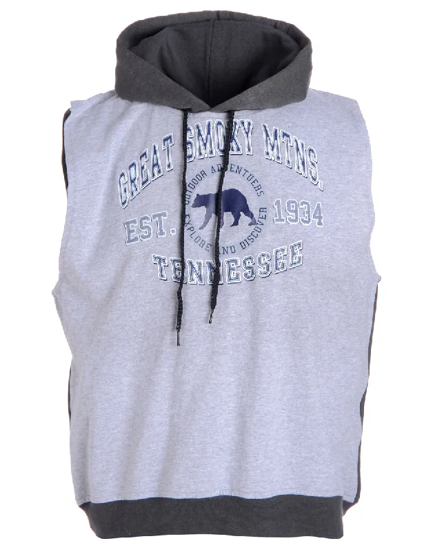 Label Sleeveless Tyler Hooded Sweatshirt Hoodie with Magnetic Closure Innovative Modern Label Sleeveless Tyler Hooded Sweatshirt Hoodie with Magnetic Closure Innovative Modern