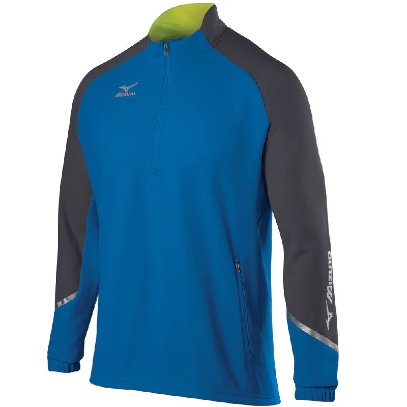 Mizuno Elite 1/2 Zip Pullover Cap Sleeve Casual