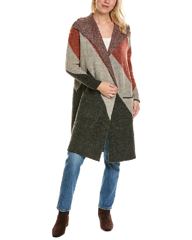 Joseph A. Coat Trim Padded Insulated