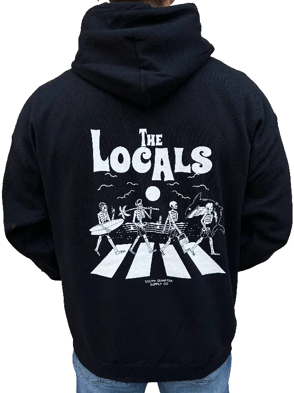 South Quarter - The Locals Walk Hoodie Hoodie with Double Zipper Versatile Adjustable South Quarter - The Locals Walk Hoodie Hoodie with Double Zipper Versatile Adjustable